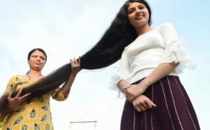 Inde: A 17 ans, une adolescente a des cheveux longs de 190 centimètres