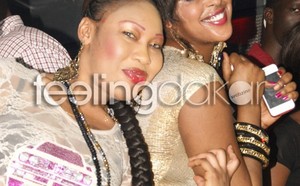 Les jet setteuses de Paris Dieyna Aw et Awa Fall en feeling Dakar by night au nirvana !!!