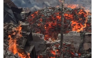 Incendie à Mbeubeuss: suspicion autour de l’origine du feu