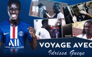 VIDEO - Reportage inédit du PSG: Voyage Avec Idrissa Gana Guèye
