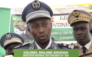Recettes douanières en Zone Sud: le colonel Malang Diédhiou et ses hommes récoltent  2,4 milliards FCFA 