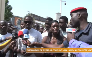 VIDEO - Opération "Flyers Feep" à l’UCAD : les membres de Noo Lank « chassés » par des gros bras du Coud et la police