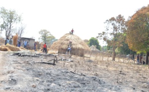 PHOTOS - Les terribles images de l'incendie qui a ravagé Thiancoun Malal