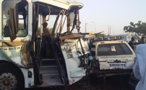Un bus malien tombe du pont de la Patte d'Oie, un mort et plusieurs blessés enregistrés