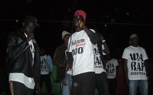 Le groupe (WA RAP URGENCE) de Kaolack la bande à Taf Taf Mc en feeling concert !!!