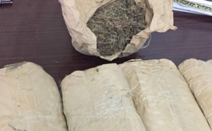 Kaffrine : Saisie de 10 kilogrammes de chanvre indien 