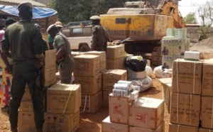 Kédougou: la brigade mobile des Douanes saisit un lot de faux médicaments d'une valeur de 330 millions F Cfa