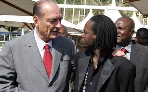 Chirac fan de Baba Maal?