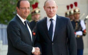 Syrie : échange cordial, mais franc désaccord entre Hollande et Poutine