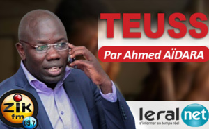Teuss Zik FM du Lundi 09 Mars 2020 avec Ahmed Aidara