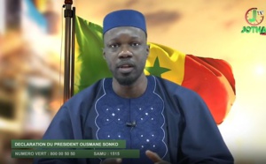 Revivez la Déclaration de Ousmane Sonko - LERAL NET