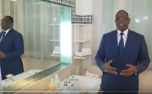 VIDEO - Lutte contre le coronavirus: Macky Sall donne l'exemple !
