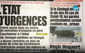 REVUE DES TITRES EN WOLOF DE CE 19 MARS 2020