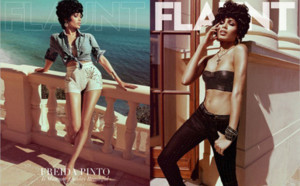 Photos : Freida Pinto métamorphosée pour le magazine "Flaunt"
