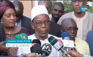 VIDEO - Lutte contre le coronavirus: La LONASE fait un don d'importants lots de matériels au Ministère de la santé et de l’Action Sociale (Mr Amadou Samba KANE)
