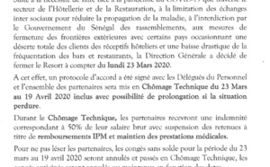 Chômage technique: L'hôtel Terrou-Bi libère quelques employés temporairement (François Portiglia, Directeur d'exploitation )