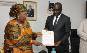 Lutte contre le Covid 19 : Le HCCT offre 20 millions FCFA (images)