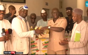 VIDEO - Amadou M. Sylla, président du Conseil départemental de Louga offre des lots de produits d'hygiène à l'hôpital