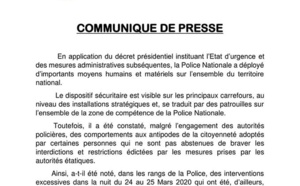 La Police reconnaît des "interventions excessives" dans ses rangs