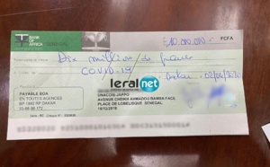 Riposte contre Covid-19 / Téléthon de GFM ( Preuve du sérieux des donateurs )