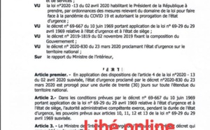 EXCLUSIVITE/PROLONGATION DU COUVRE-FEU ET DE L'ETAT D'URGENCE : Le décret de Macky Sall