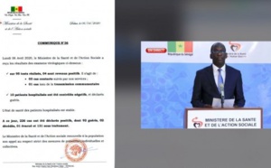 Covid-19: Le Sénégal enregistre 4 nouveaux cas positifs