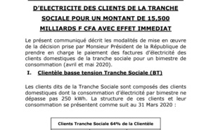  Factures d'électricité: Les modalités de la prise en charge, exposées