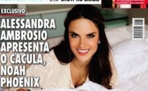 Alessandra Ambrosio nous présente son petit Noah