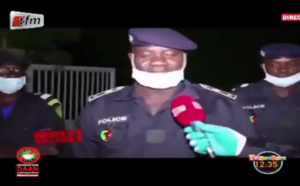 VIDEO - COUVRE-FEU avec Inspecteur Ndoye Bane dans YEEWU LEEN du 08 Avril 2020