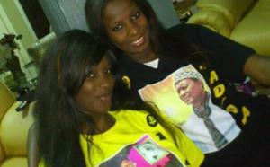 Lissa et sa soeur Sophia soutiennent Serigne Modou Kara