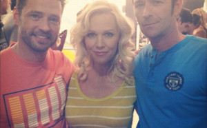 Photo : Jennie Garth : Les retrouvailles avec ses anciens amis de Beverly Hills
