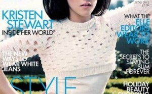 Kristen Stewart en couverture du magazine ELLE