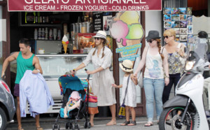 Photo : Jessica Alba en Italie