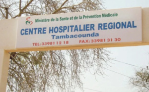Tambacounda: le cas positif annoncé, hier, est un agent de l’hôpial régional