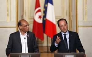 Marzouki veut «refonder les liens» franco-tunisiens