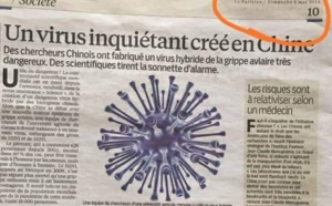 «Virus inquiétant créé en Chine»: cinq questions sur cet article qui vous intrigue