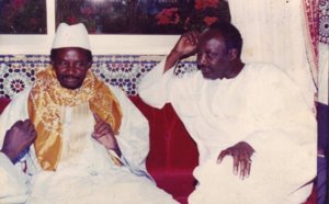 Le milliardaire Djily Mbaye avec son frère Serigne Sam Mbaye