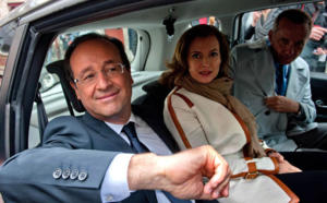 François Hollande et Valérie Trierweiler, vacances à Brégançon