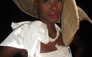 Fleur Mbaye en mode "chapeau"