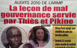 A la Une du Journal Walfadjiri du 26 Juillet