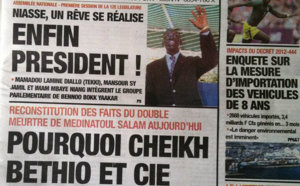 A la Une du Journal L'Observateur du 30 Juillet
