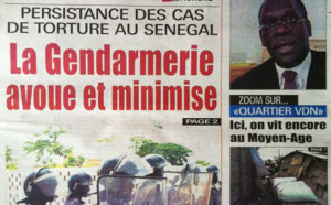A la Une du Journal Walfadjri du 30 Juillet