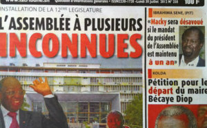 A la Une du Journal la Tribune du 30 Juillet