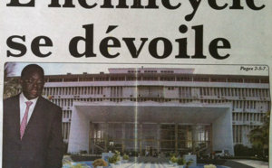A la Une du Journal L'Office du 31 Juillet