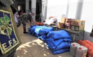 VIDEO - Armée Française au Sénégal: Distribution de denrées de premières nécessités au Dispensaire de Rufisque