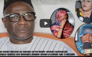 VIDEO - "Sokhna Khady Mbacké ak Sokhna Astou Boury Mbacké, joubolé naniouléne ci ndiguel Khalife général des Mourides"