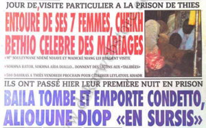 A la Une du Journal L'As du 03 Août