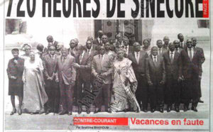 A la Une du Journal Sud Quotidien du 03 Août
