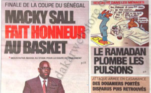 A la Une du Journal Direct Info du 04 Août
