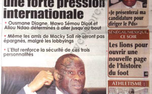 A la Une du Journal Rewmi du 04 Août
